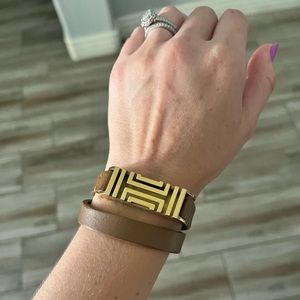 Tori Burch FitBit bracelet